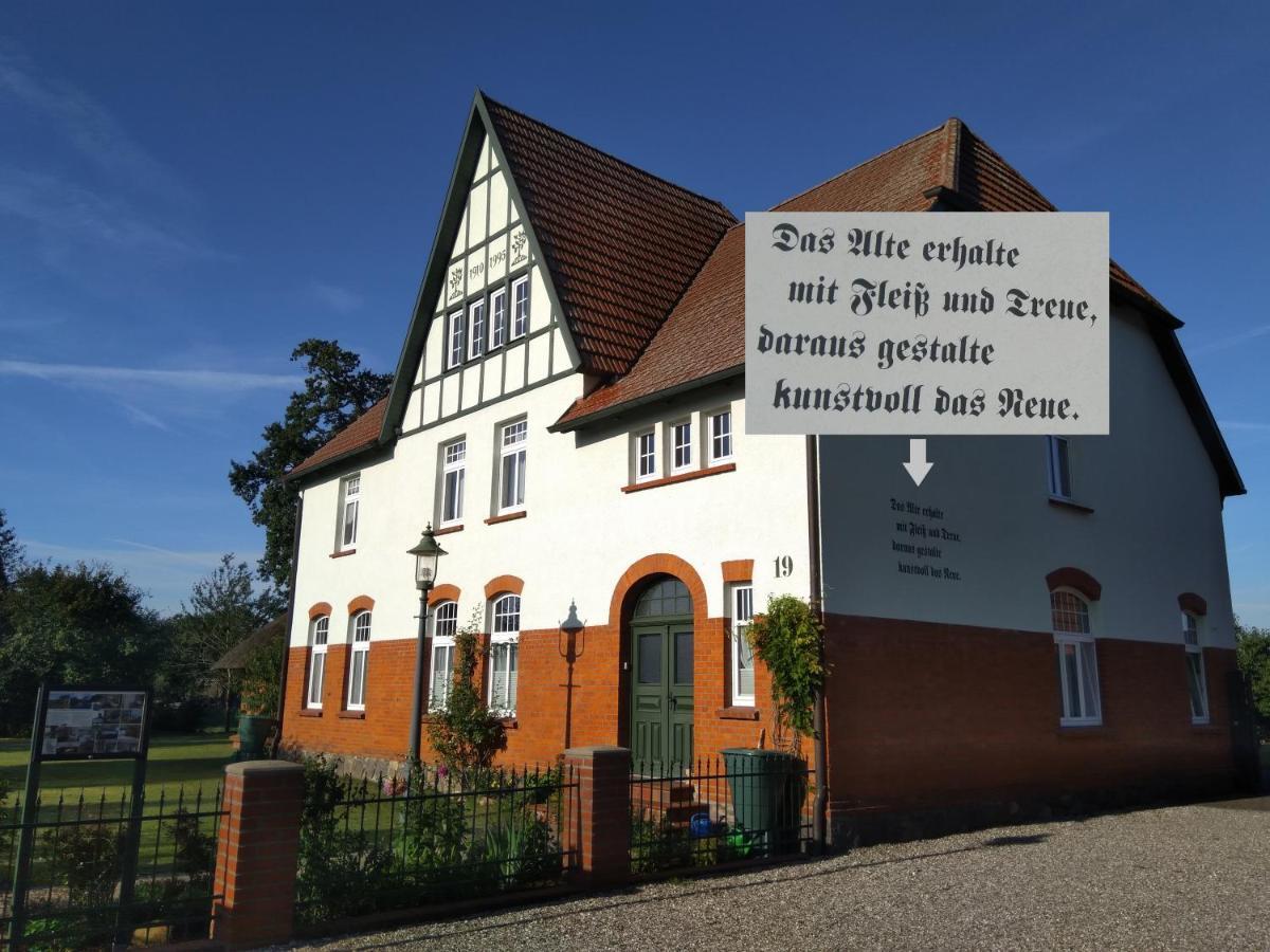 Апартаменты Landtraum Im Traumland Mecklenburg Warin Экстерьер фото